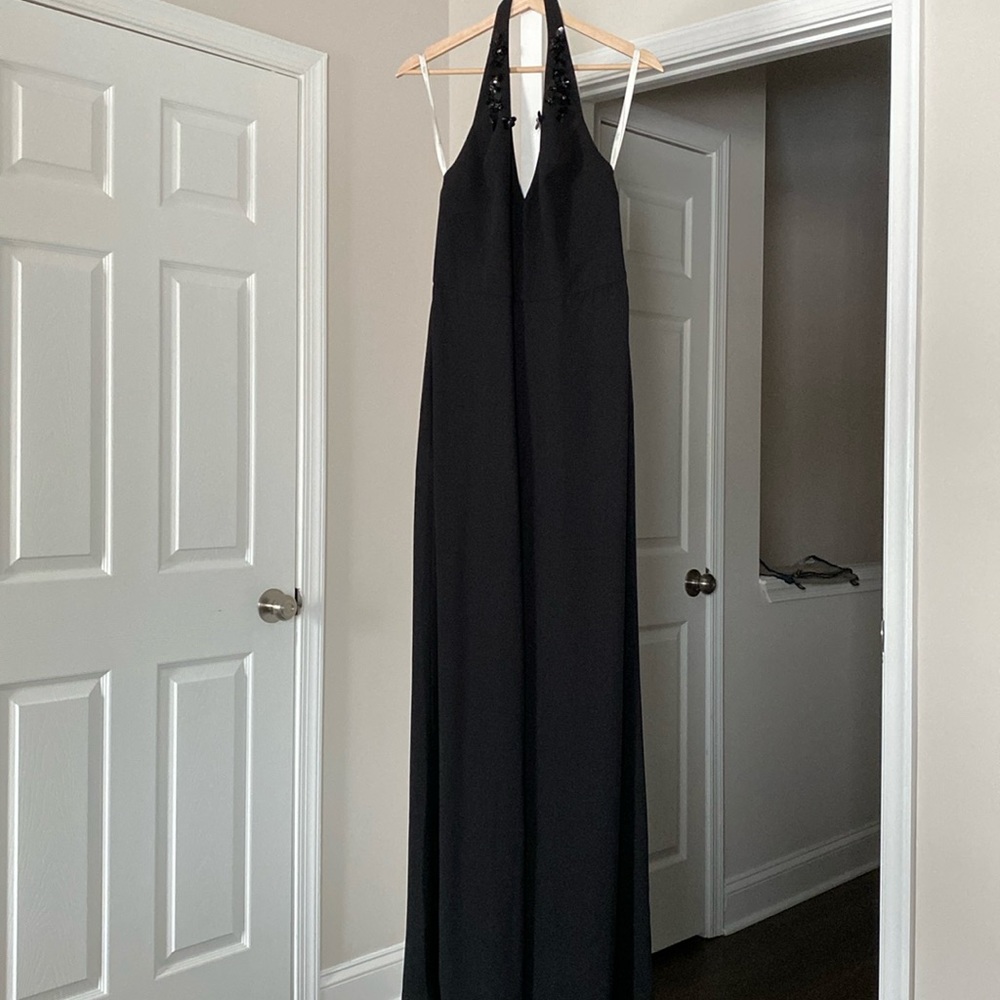 NWOT Cynthia Rowley Black Halter Jumpsuit